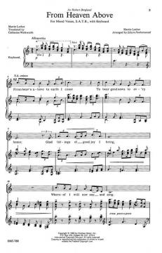 From Heaven Above von Martin Luther 