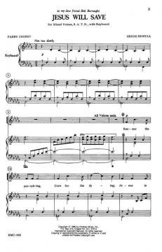 Jesus Will Save von Gregg SewellGregg Sewell 