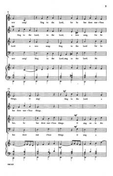 Sing To The Lord A New Song von John Pickard 