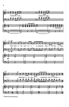 Praise To The Living God von Allen Pote 