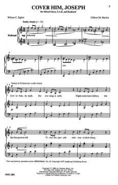 Cover Him Joseph von Gilbert M. Martin 