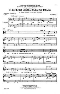 The Never Ending Song Of Praise von Ed Harris 