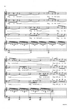 Sing To The Lord von Mark Hayes 