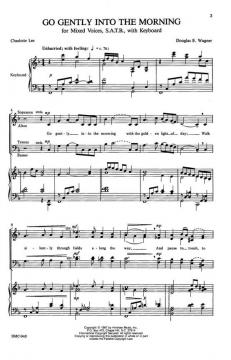 Go Gently Into The Morning von Douglas E. Wagner 