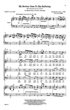 My Saviour Goes To His Suffering von Karl Kope 