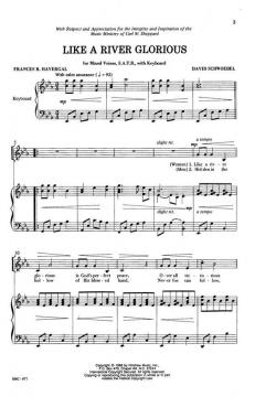 Like A River Glorious von David Schwoebel 