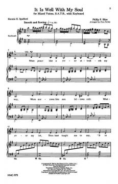 It Is Well With My Soul von Philip P. Bliss 