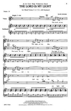 The Lord Is My Light von Hank Beebe 