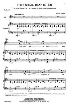 They Shall Reap In Joy von Hank Beebe 