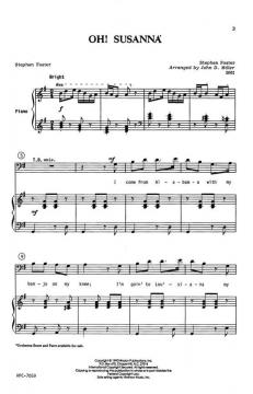 Oh! Susanna von Steven Foster 