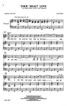 Thou Shalt Love von Hank Beebe 