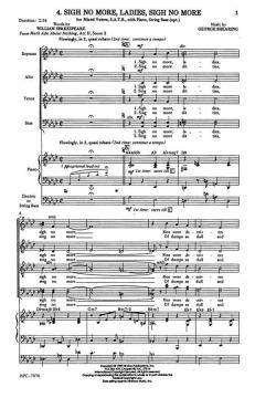 Sigh No More, Ladies, Sigh No More von George Shearing 