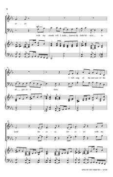 Sing Of Thy Mercies von Rollo Dilworth 