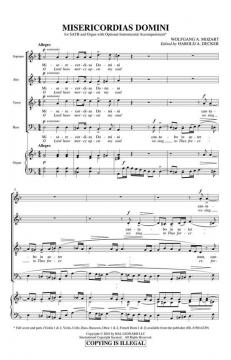 Misericordias Domini von Wolfgang Amadeus Mozart 