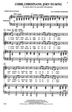 Come, Christians, Join To Sing von Kay Hawkes GoodyearKay Hawkes Goodyear 