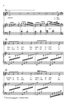 O Worship The King von Michael Haydn 