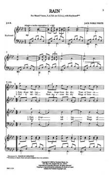 Rain von Jack White 