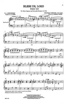 Bless Us, Lord von C. GregorC. GregorKarl Kope 