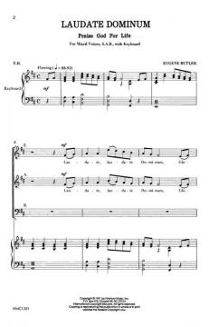 Laudate Dominum von Eugene Butler 