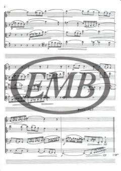 4 Notes for String Quartet von Leo Weiner 