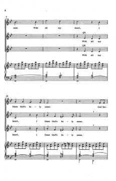 O Bless The Lord, My Soul von Georges Bizet 