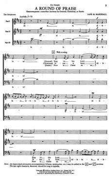 A Round Of Praise von Jane MarshallJane Marshall 