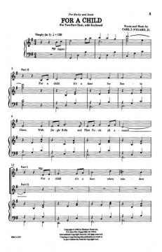 For A Child von Carl Nygard 