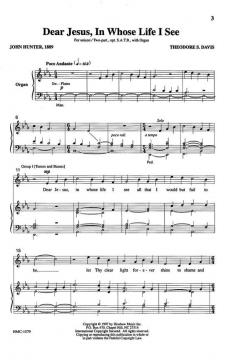 Dear Jesus, In Whose Life I See von Ted DavisTed Davis 