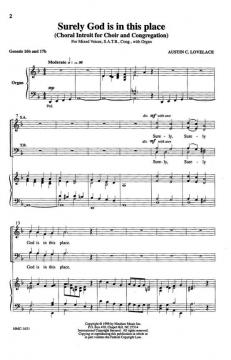 Introit and Blessing von A. Lovelace 