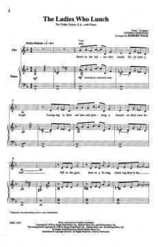 The Ladies Who Lunch von Stephen Sondheim 