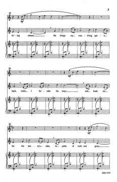 My Shepherd Will Supply My Need 