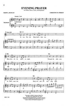 Evening Prayer von Christine PerkeyChristine Perkey 