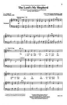 The Lord's My Shepherd von William Henry Havergal 