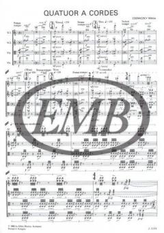 String Quartet von Miklos Csemiczky 