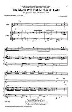 The Moon Was But A Chin Of Gold von Tom Shelton 