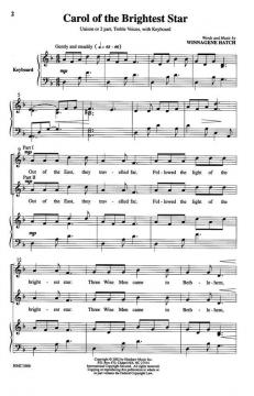Carol Of The Brightest Star von Winnagene Hatch 