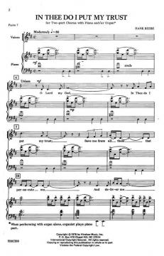 In Thee Do I Put My Trust von Hank Beebe 