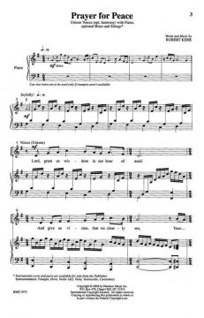 Prayer for Peace von Robert Kerr 
