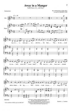 Away In A Manger von William J. Kirkpatrick 