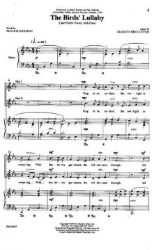 The Birds' Lullaby von Marilyn Broughton 