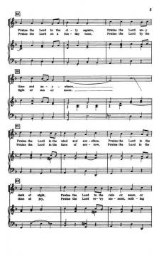 Praise The Lord von Nathalie Sleeth 