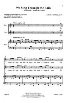 We Sing Through The Rain von Earlene Rentz 