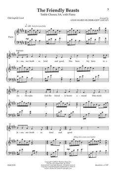 The Friendly Beasts von Anne Marie Hildebrandt 