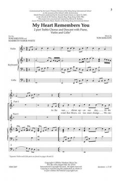 My Heart Remembers You von Tom Shelton 
