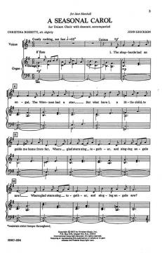 A Seasonal Carol von John EricksonJohn Erickson 