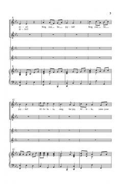 O Sing Out, Be Joyful! (Gaudete Fideles) von Marc-Antoine Charpentier 