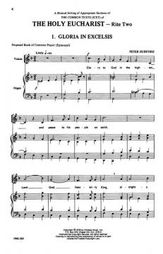 The Holy Eucharist Rite Two von Peter Hurford 