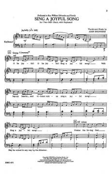 Sing A Joyful Song von John Shepherd 