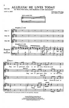 Alleluia! He Lives Today 