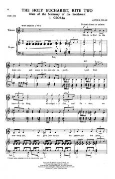 The Holy Eucharist Rite Two von Arthur Wills 